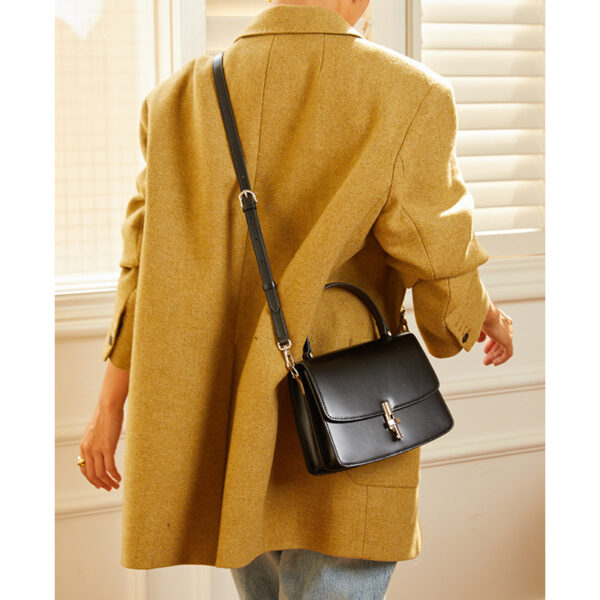 Crossbody Genuine Leather Saddle Bag Women - Image 9