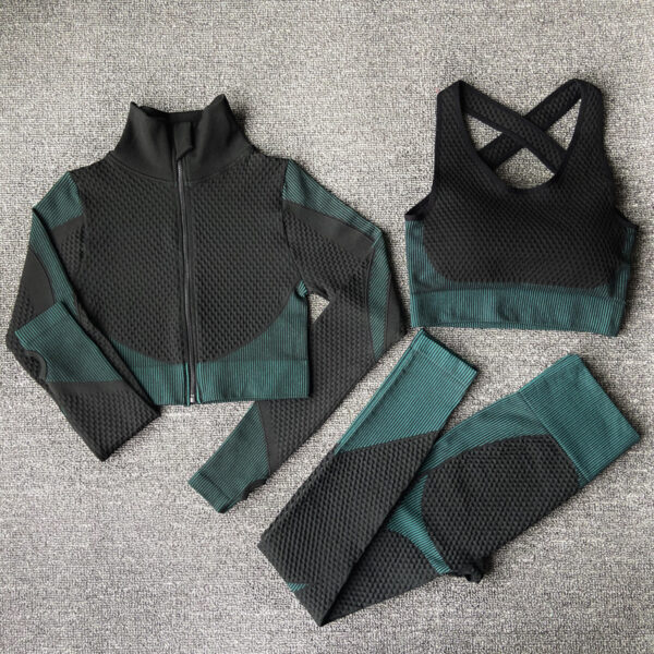 Yoga sets female sport gym suit - Image 6