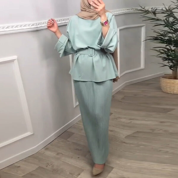 Ramadan Eid Mubarak Turkey Hijab Dress Muslim