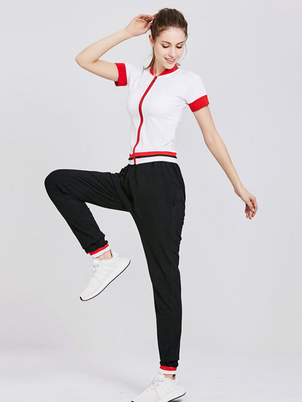 Fashion Fitness Wear Women Outdoor Running Gym Sports Suit - Image 3