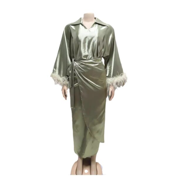 Muslim Feather Everyday Dress - Image 4